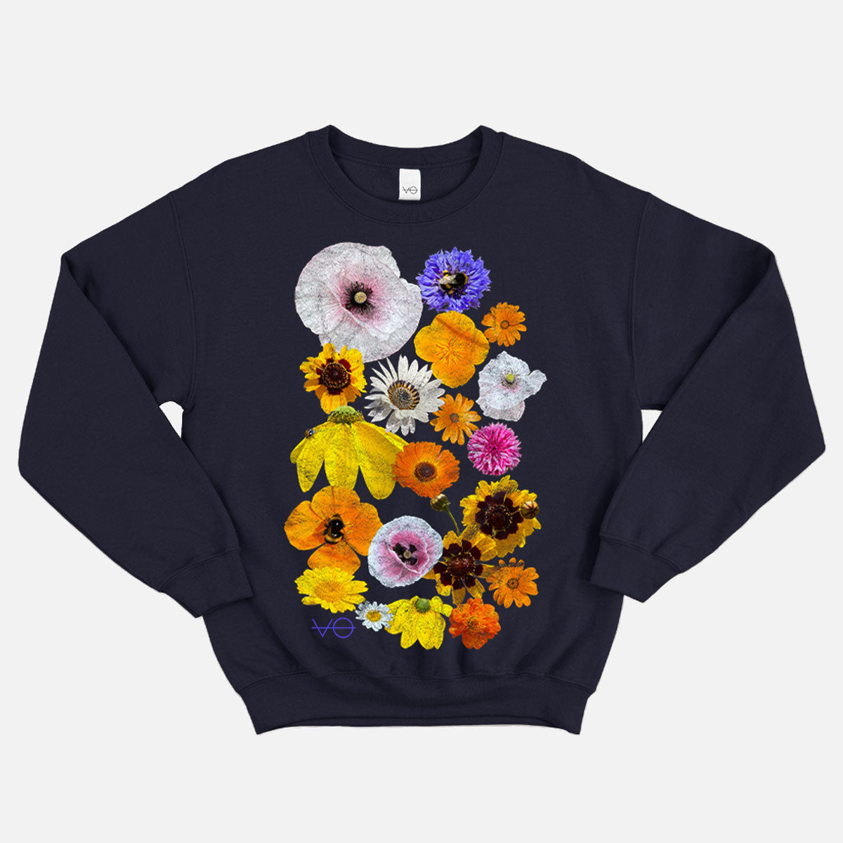 Pressed Wildflowers Sweatshirt (Unisex)