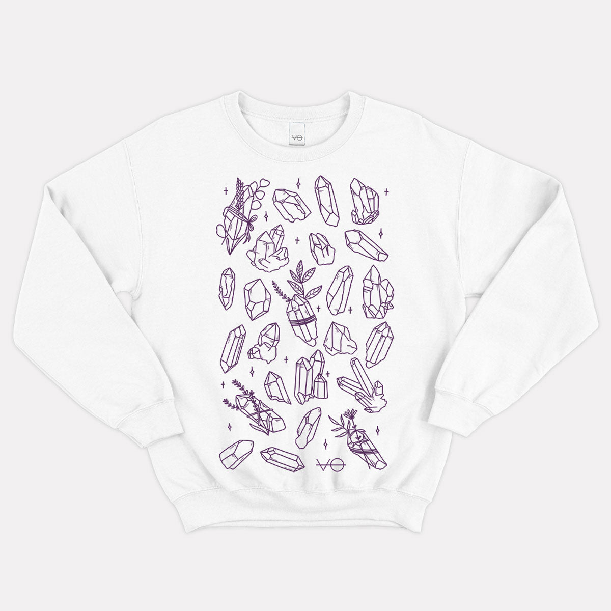 Quartz Doodle Sweatshirt (Unisex)