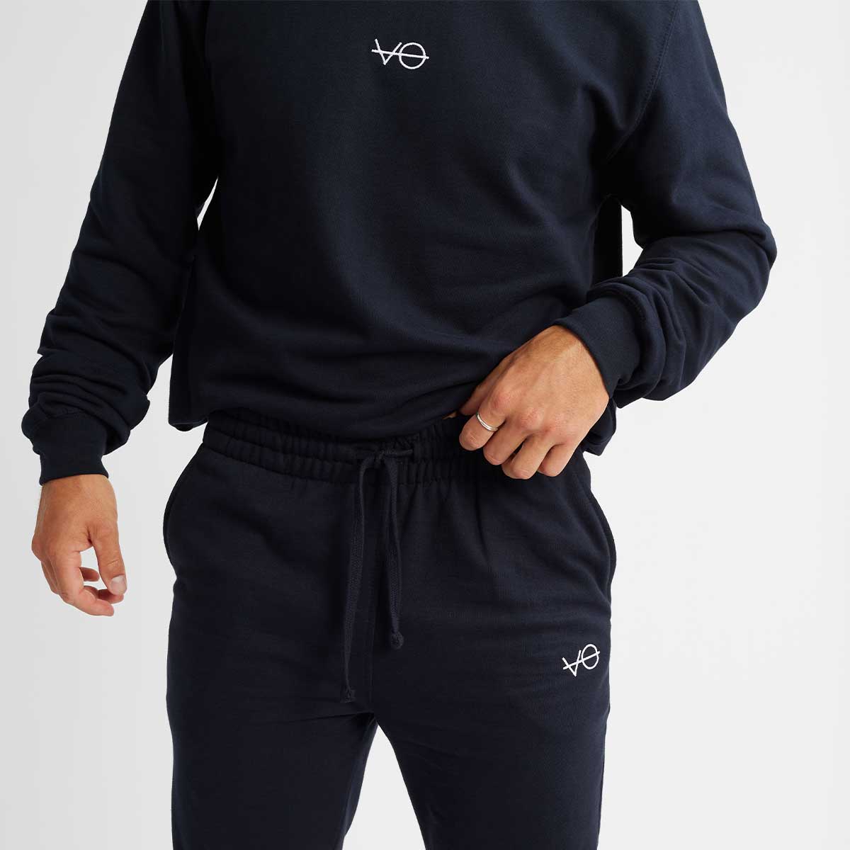 Slim Fit VO Embroidered Joggers (Unisex)