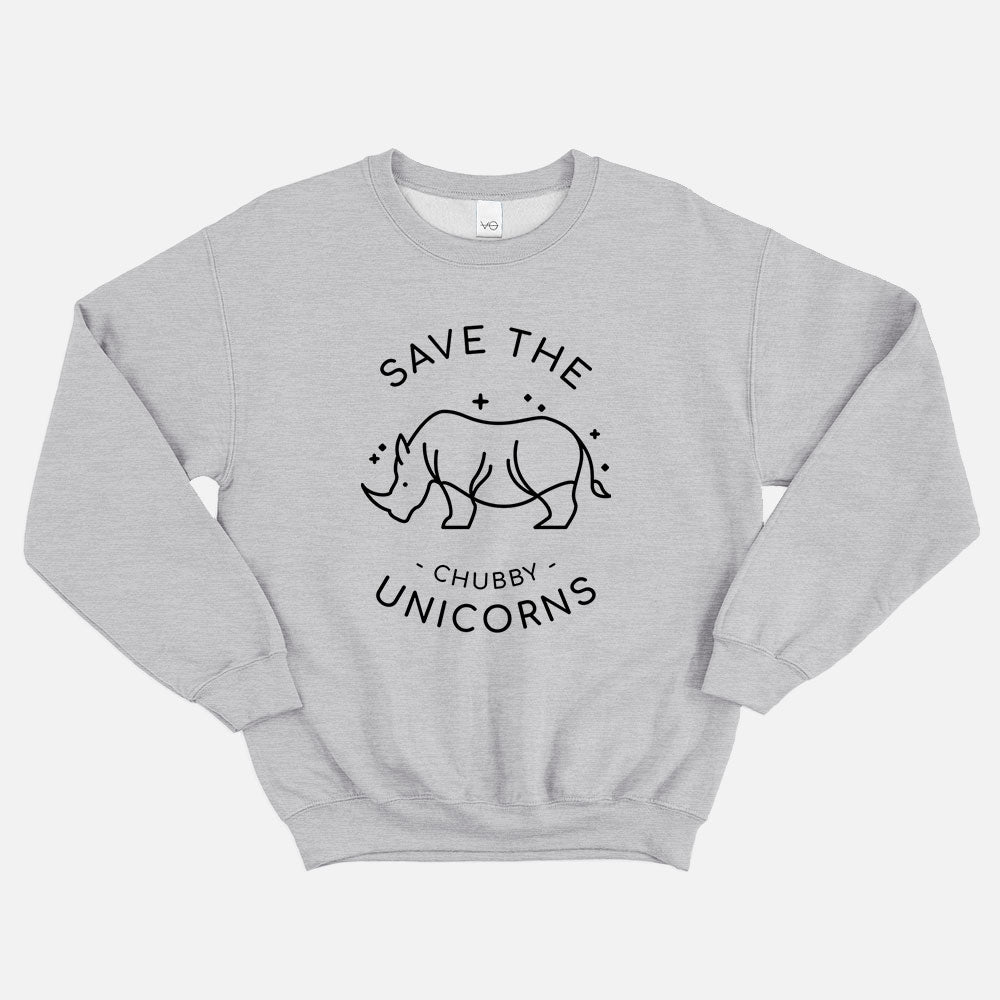 Save The Chubby Unicorns Sweatshirt (Unisex)