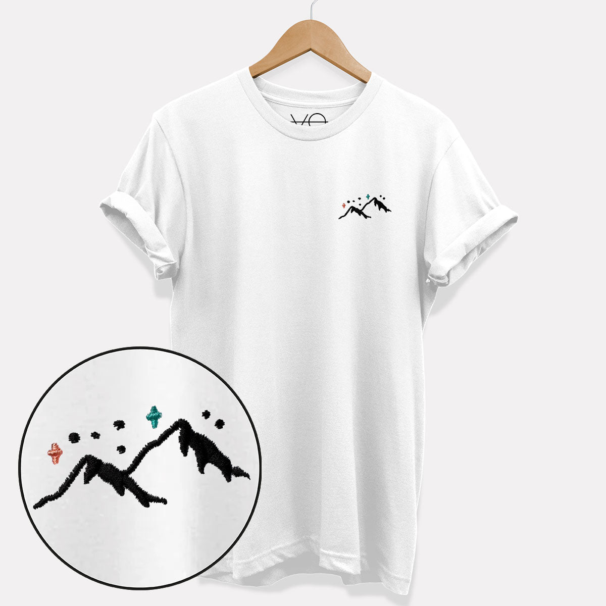 Stargazer Embroidered T-Shirt (Unisex)