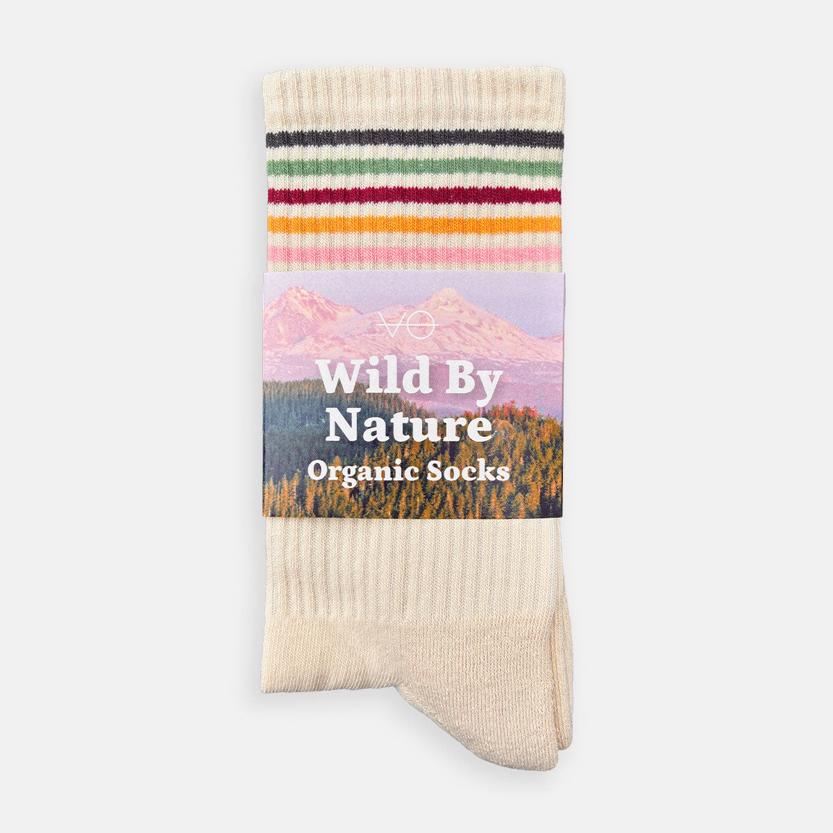 VO Organic Stripe Socks (Unisex)