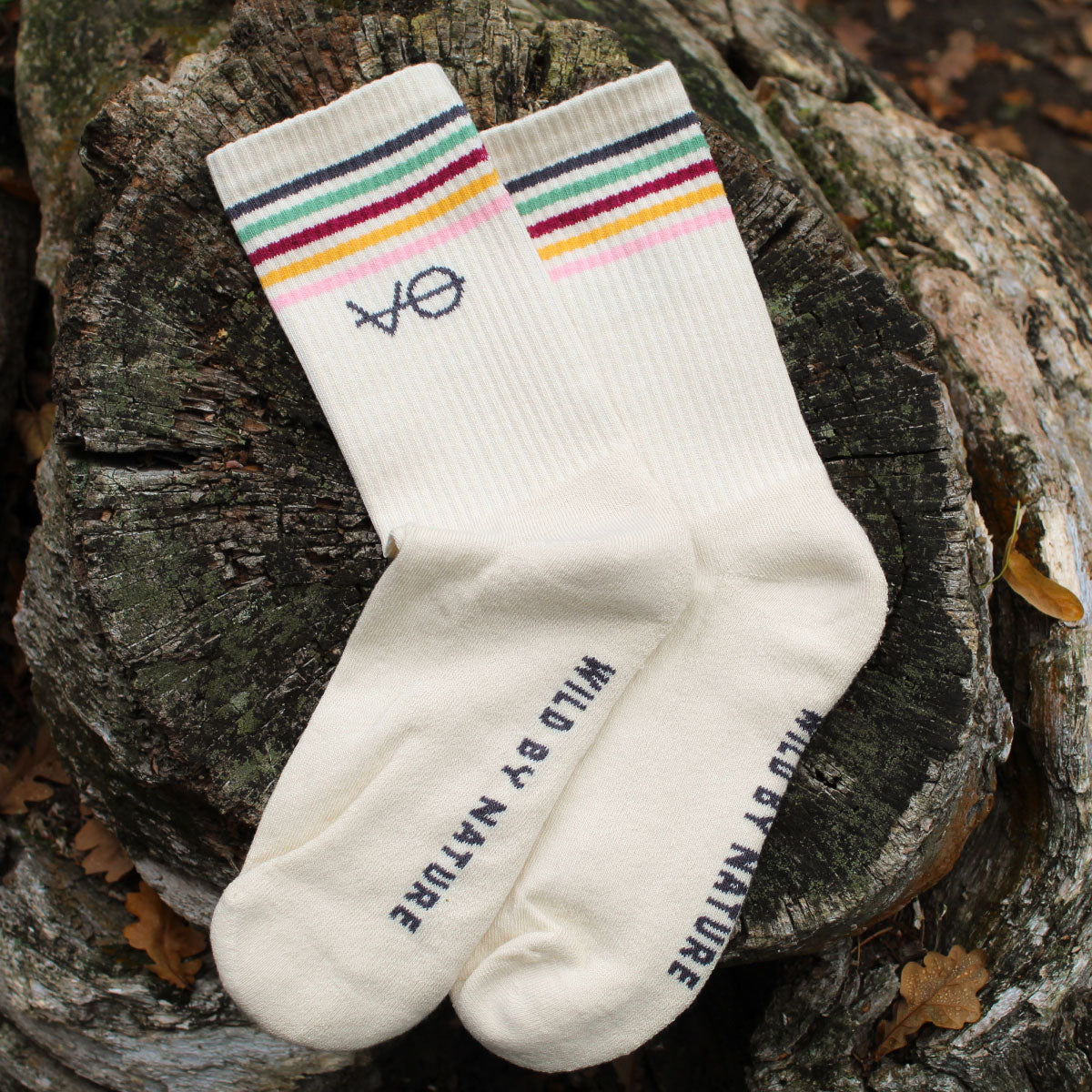 VO Organic Stripe Socks (Unisex)