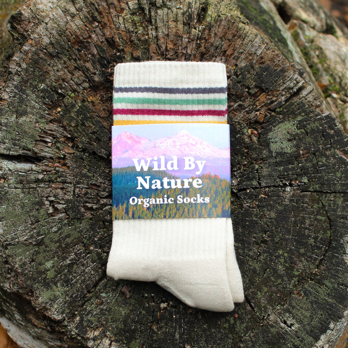 VO Organic Stripe Socks (Unisex)