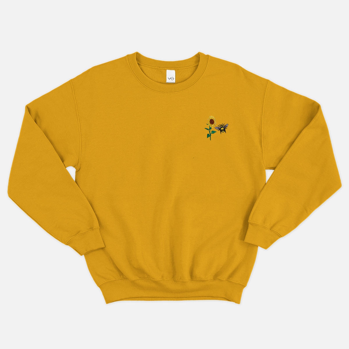 Sunflower Embroidered Sweatshirt (Unisex)