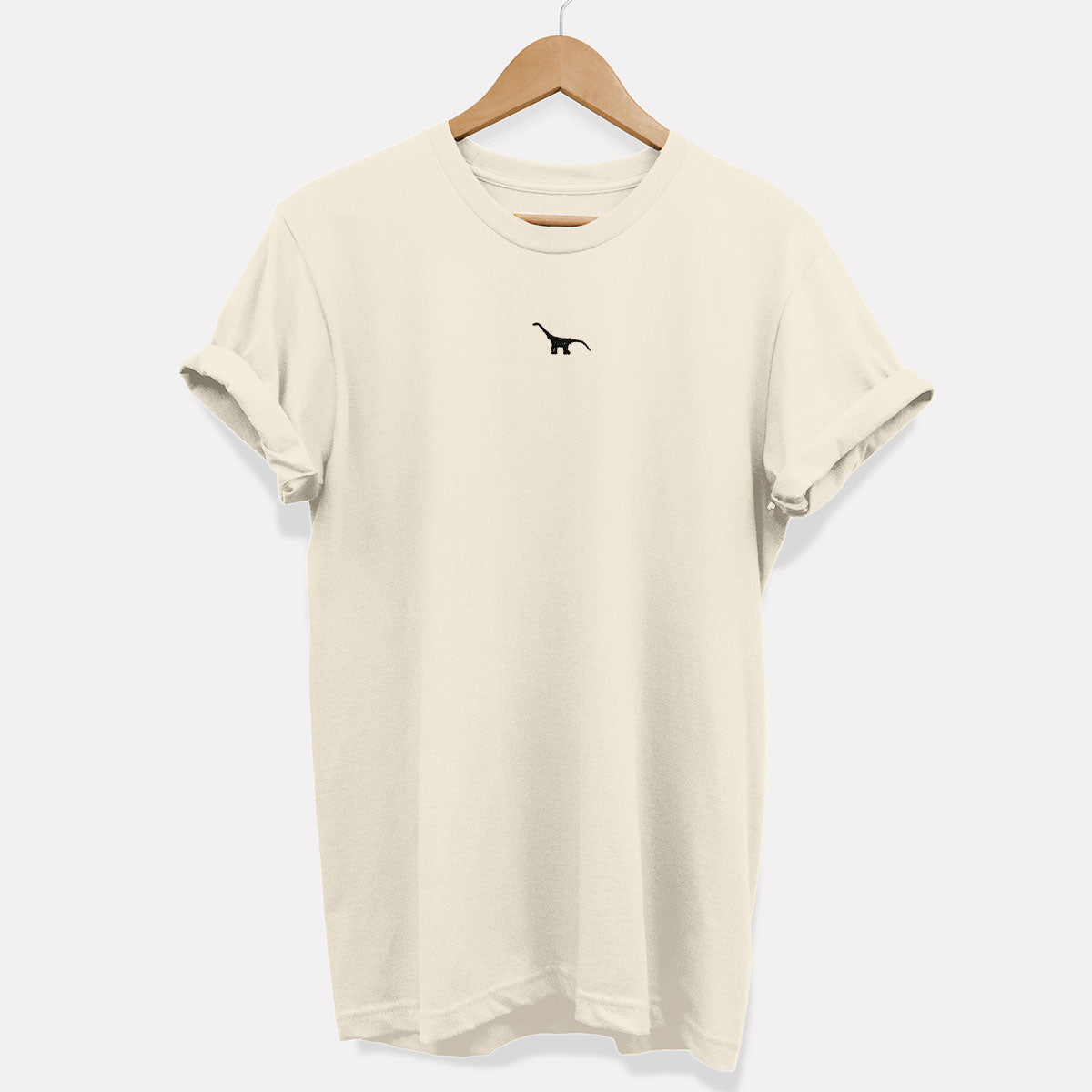 Tiny Embroidered Dino T-Shirt (Unisex)