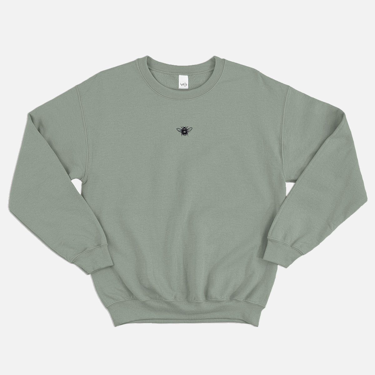 Tiny Embroidered Bumble Bee Sweatshirt (Unisex)