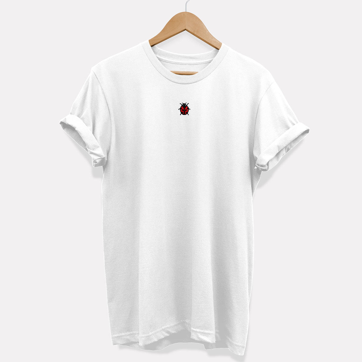 Tiny Ladybug Embroidered T-Shirt (Unisex)