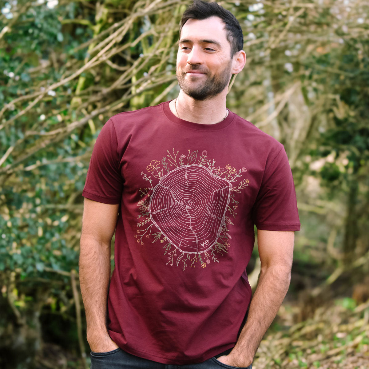 Tree Rings T-Shirt (Unisex)