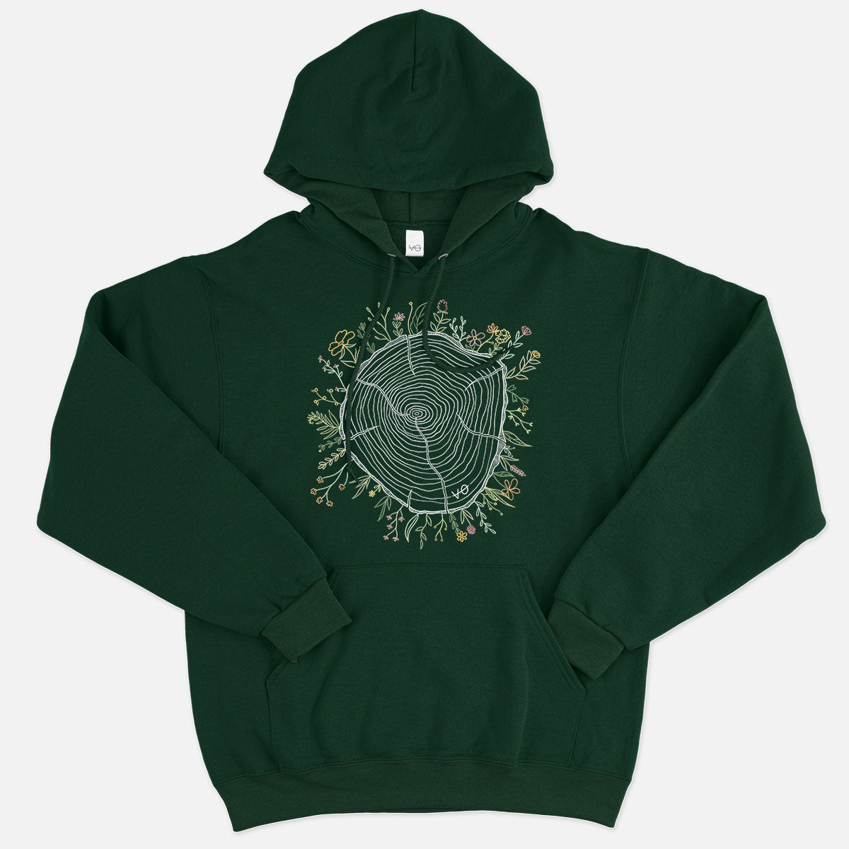 Tree Rings Hoodie (Unisex)