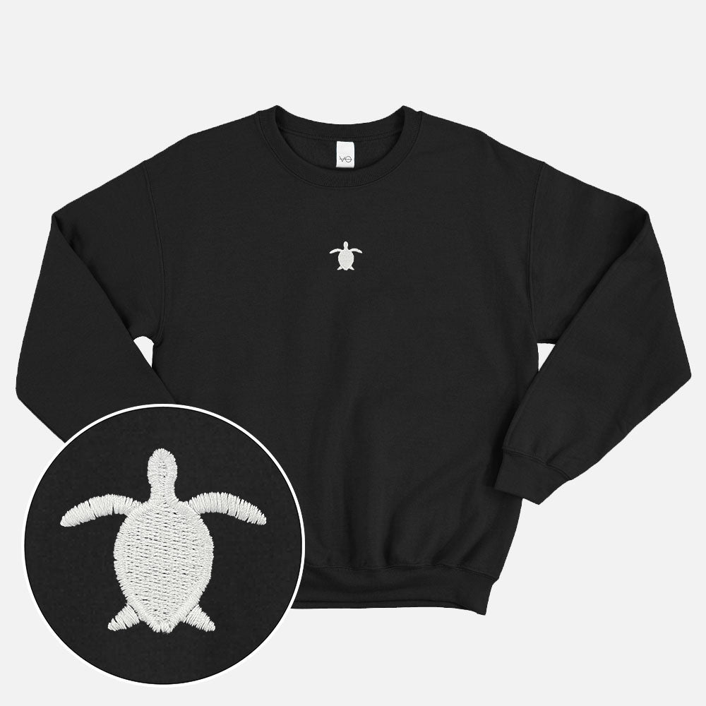 Turtle Embroidered Sweatshirt (Unisex)