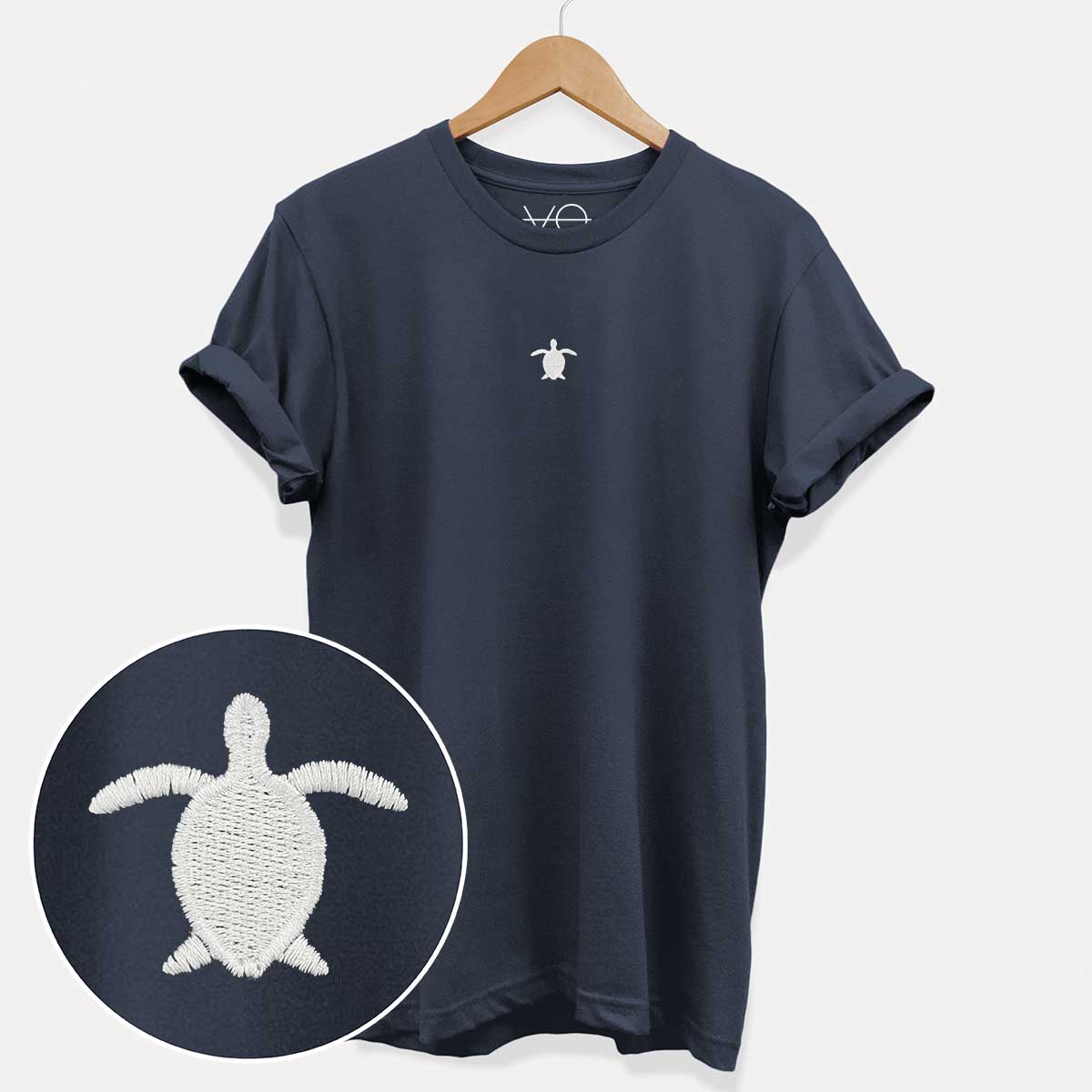 Turtle Embroidered T-Shirt (Unisex)