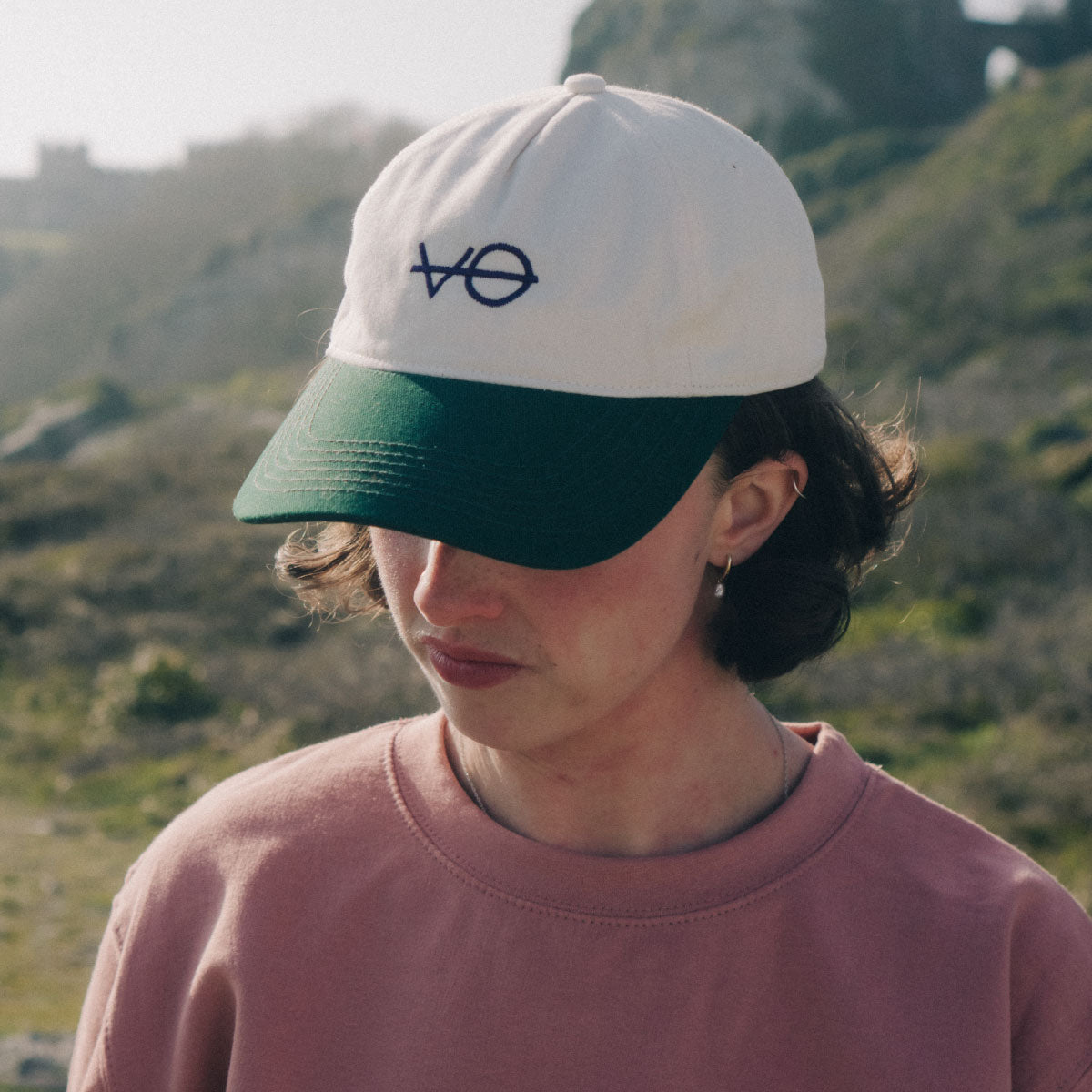 VO Embroidered Two Colour Cap