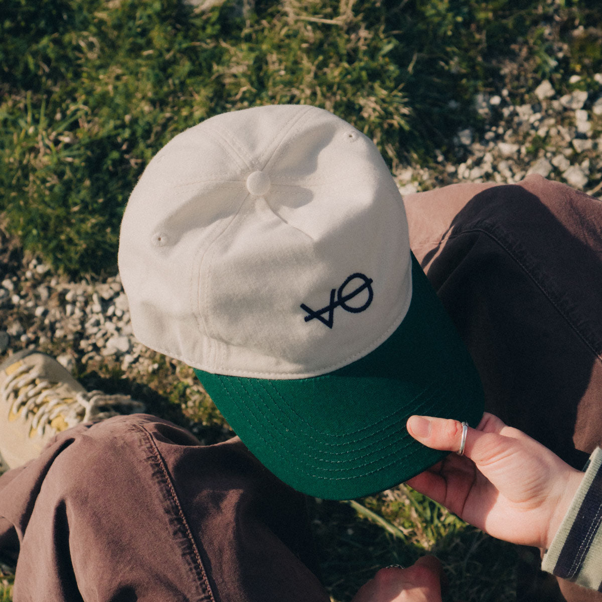 VO Embroidered Two Colour Cap
