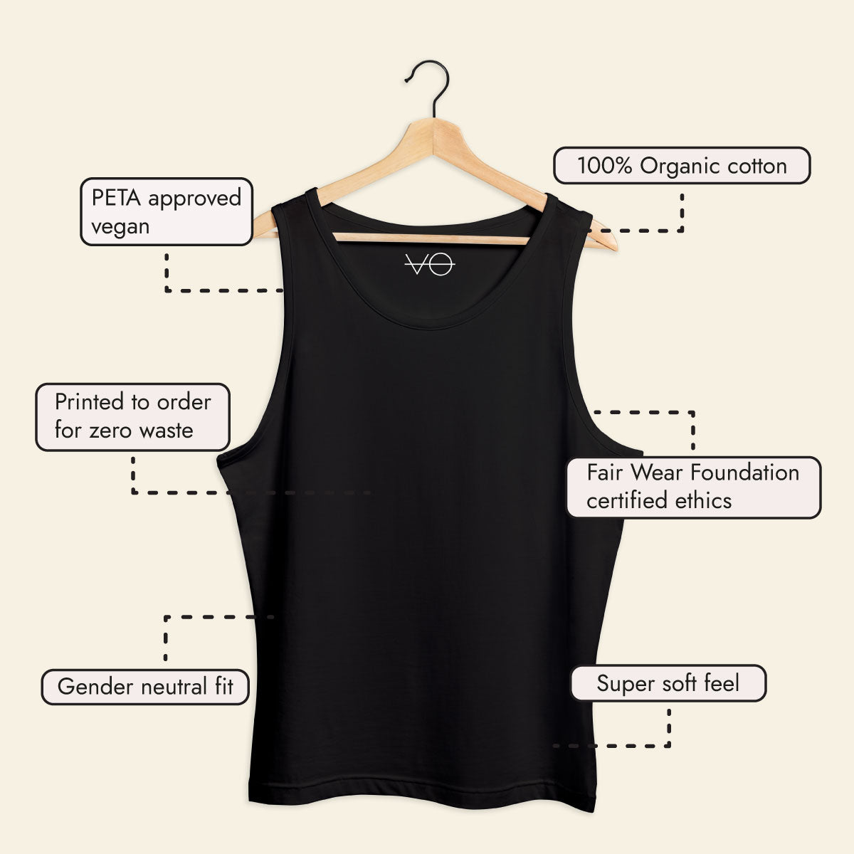 Herbivore Dinosaur Tank (Unisex)