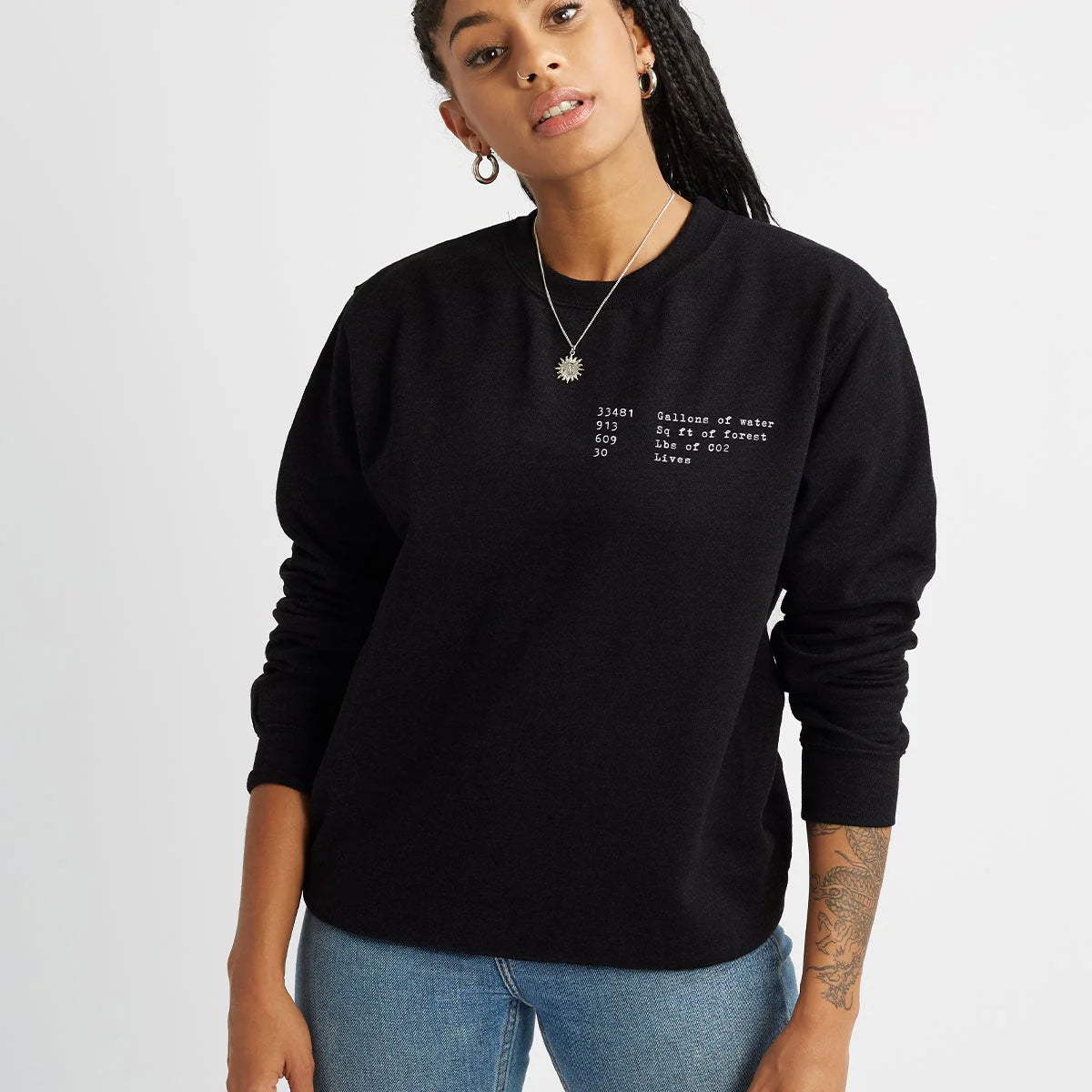 Vegan Impact Sweatshirt (Unisex)