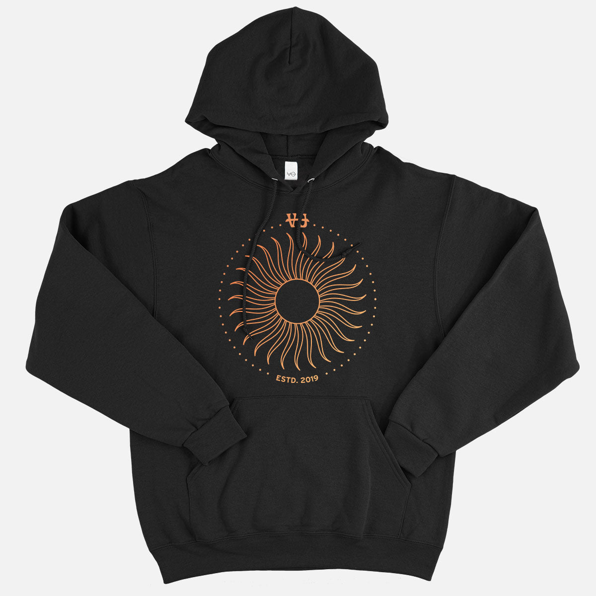 Vintage Sun Graphic Hoodie (Unisex)