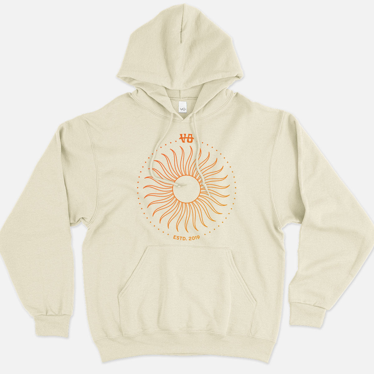 Vintage Sun Graphic Hoodie (Unisex)