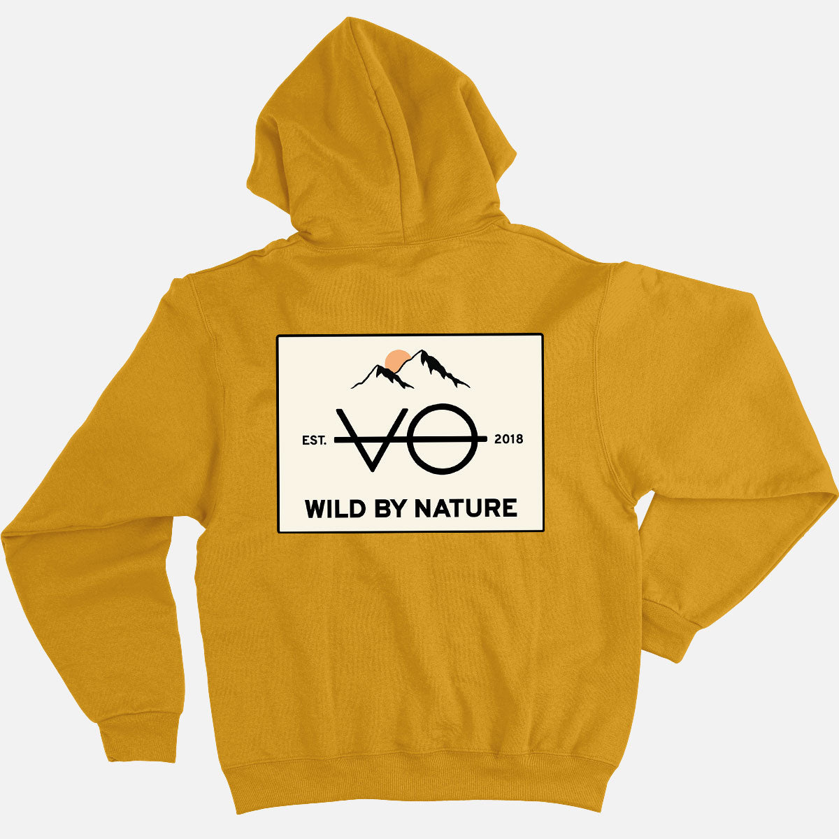 Wild By Nature Back Print Hoodie (Unisex)