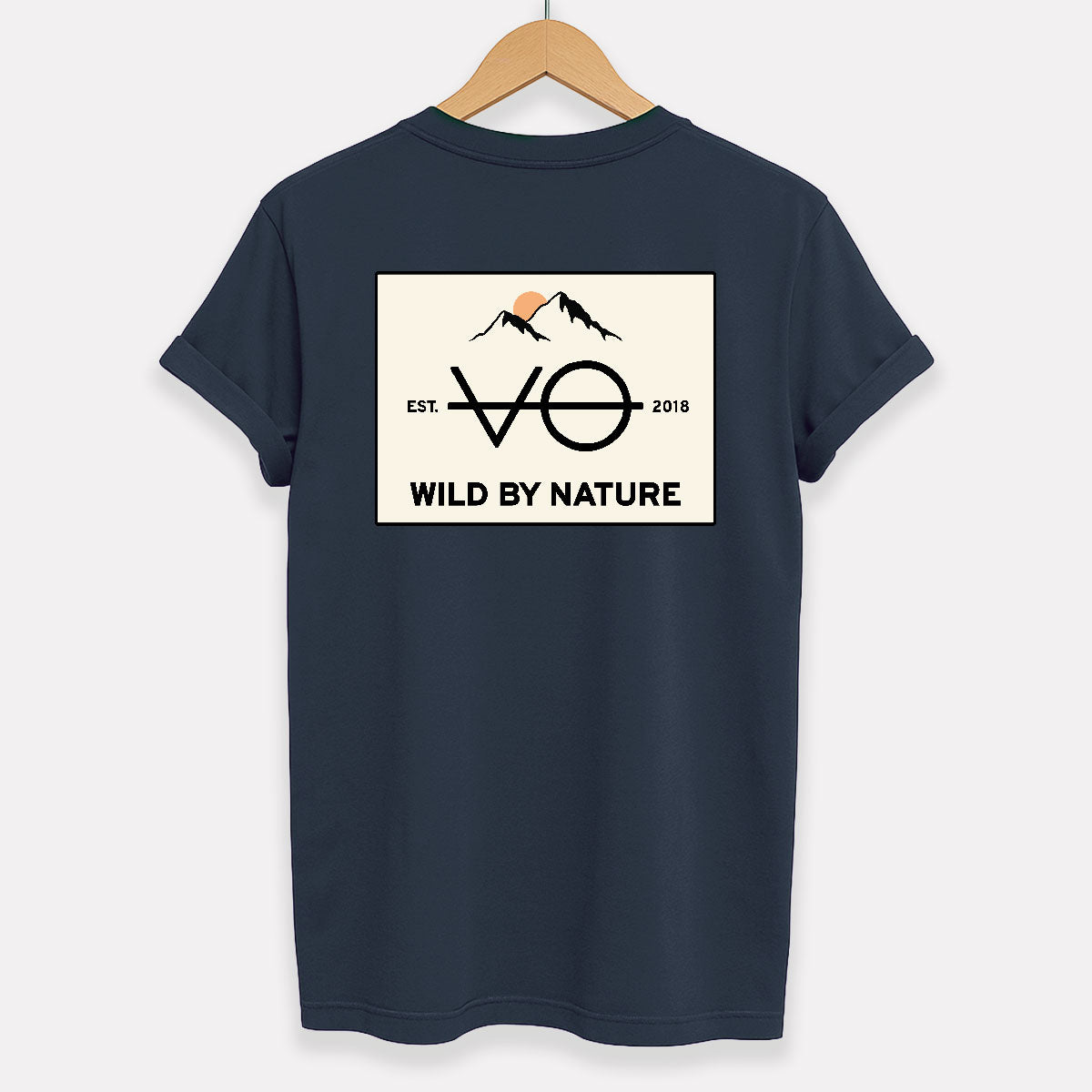 Wild By Nature Back Print T-Shirt (Unisex)