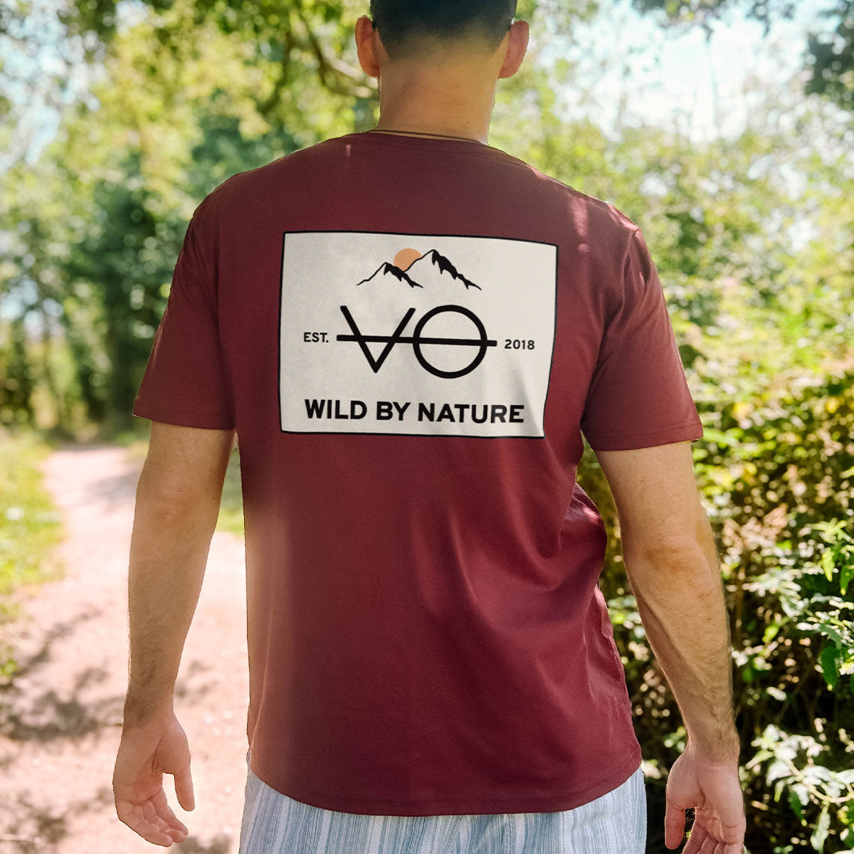 Wild By Nature Back Print T-Shirt (Unisex)