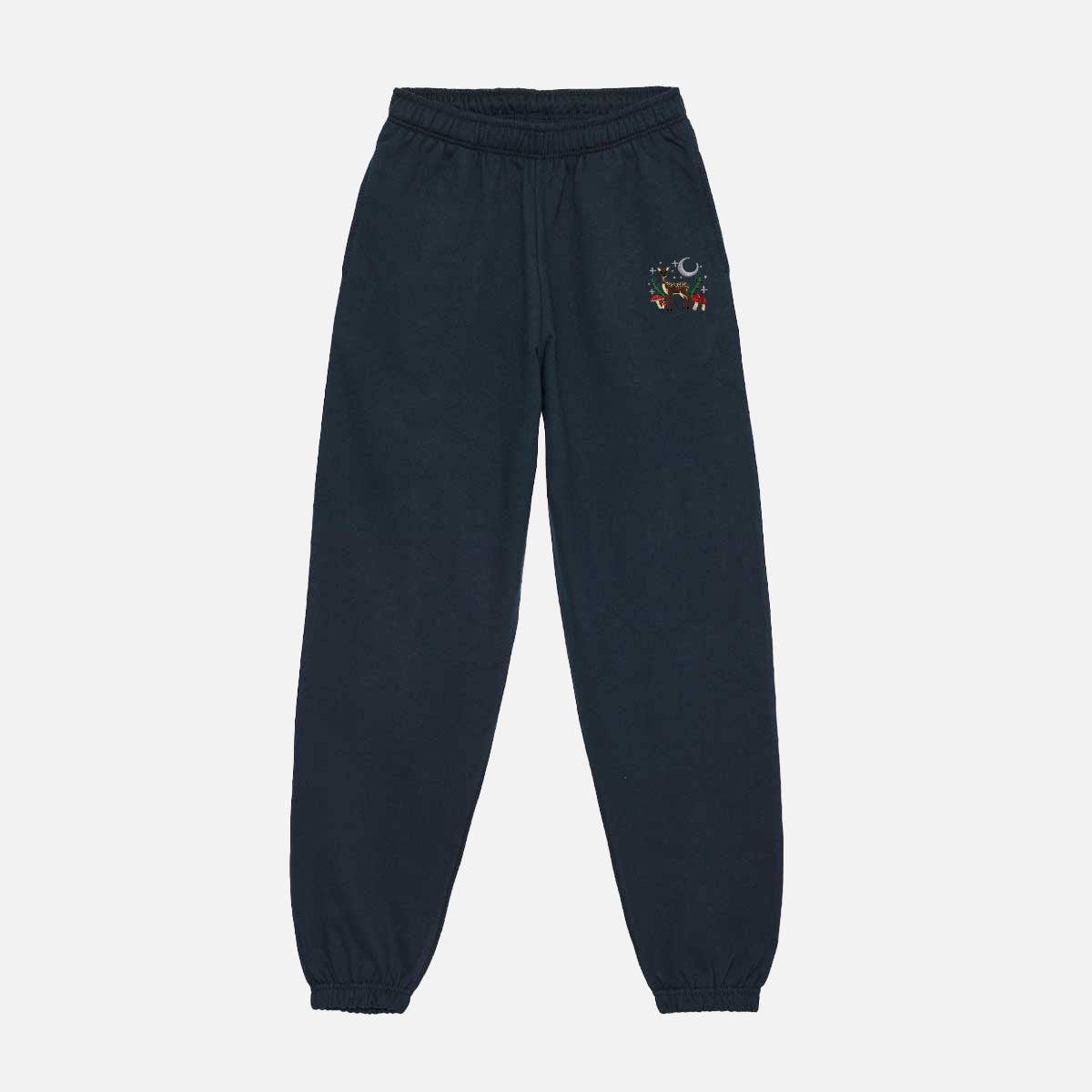Woodland Scene Embroidered Joggers (Unisex)