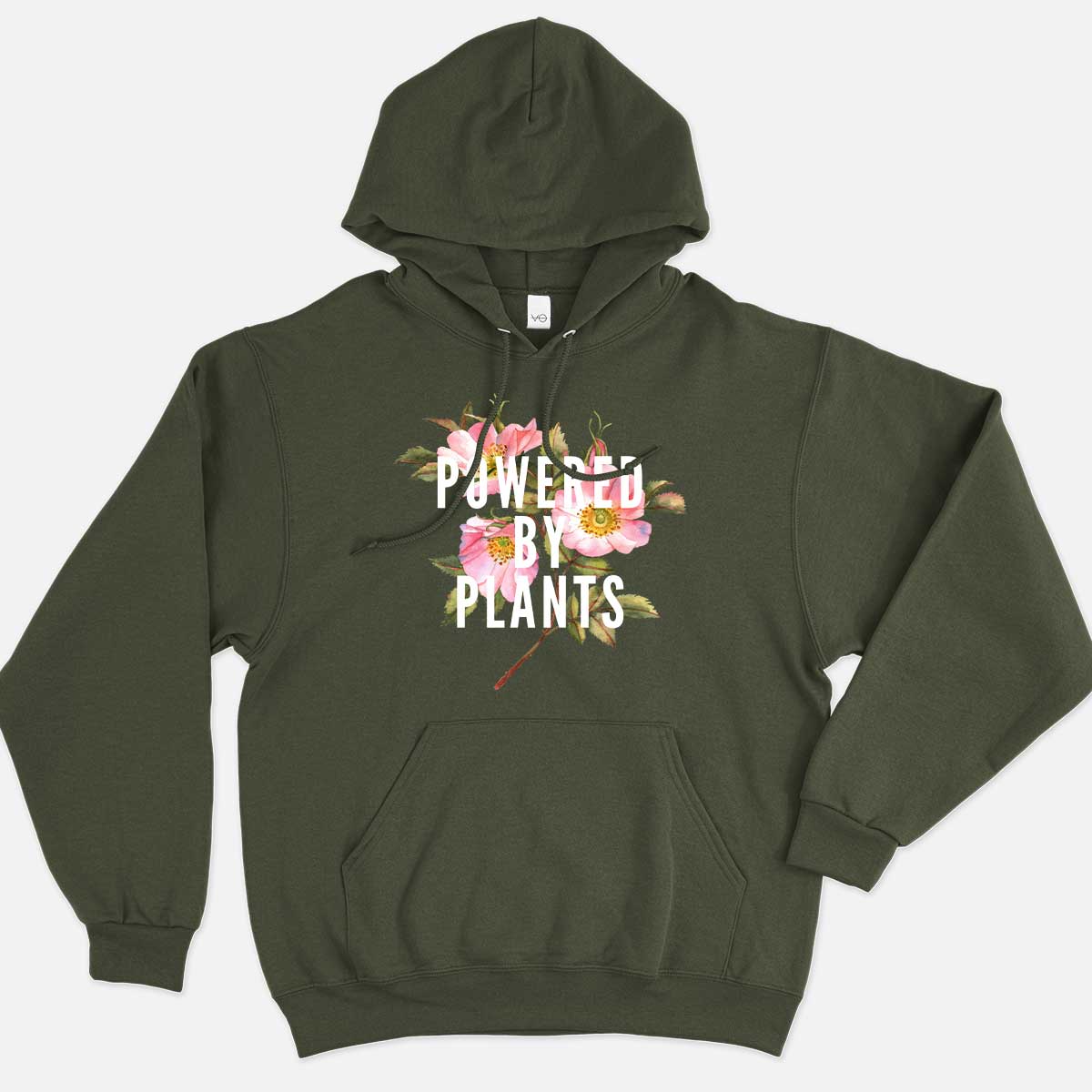 Powered By Plants Hoodie (Unisex)