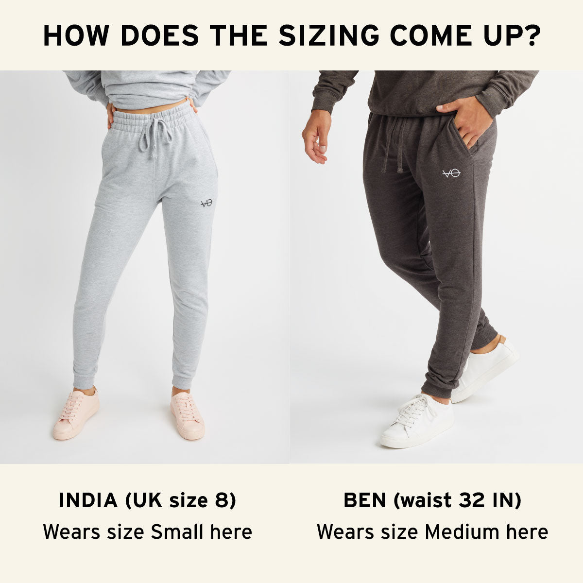 Slim Fit VO Embroidered Joggers (Unisex)