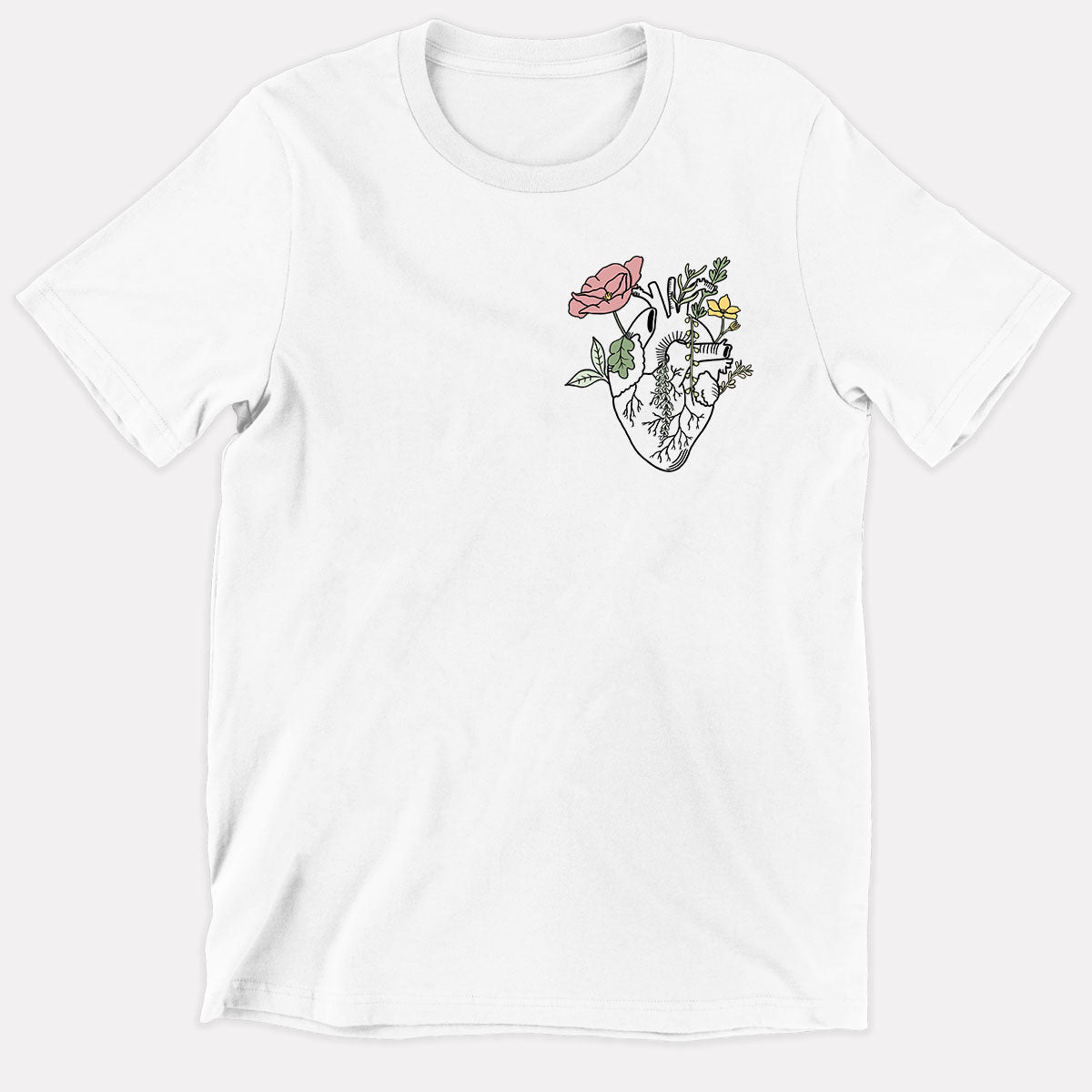 Botanatomy Heart T Shirt