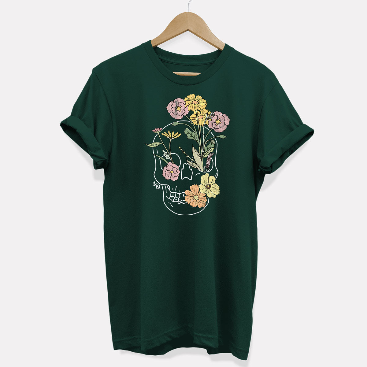 Botanatomy Skull T Shirt