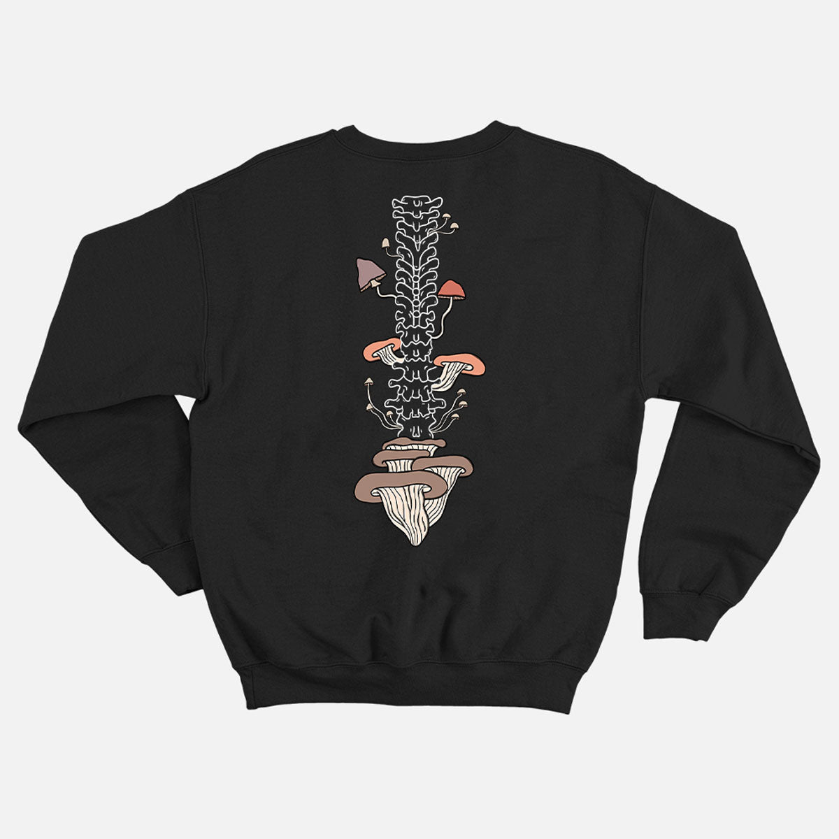 Botanatomy Spine Back Print Sweatshirt (Unisex)