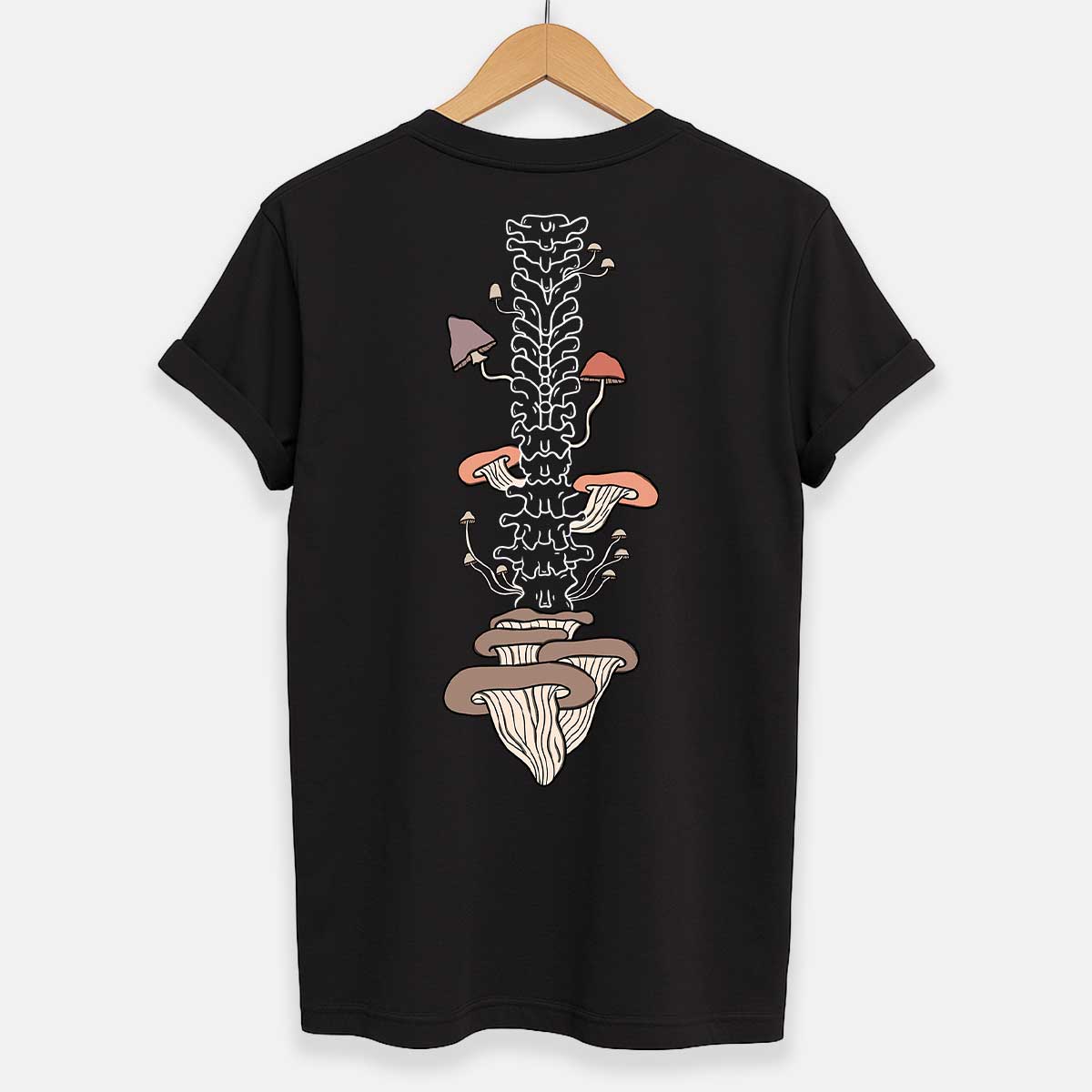 Botanatomy Spine Back Print T Shirt