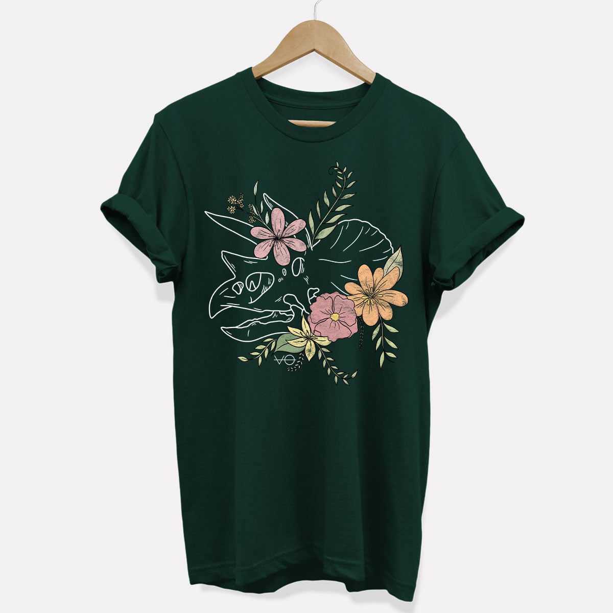 Botanatomy Triceratops T-Shirt (Unisex)