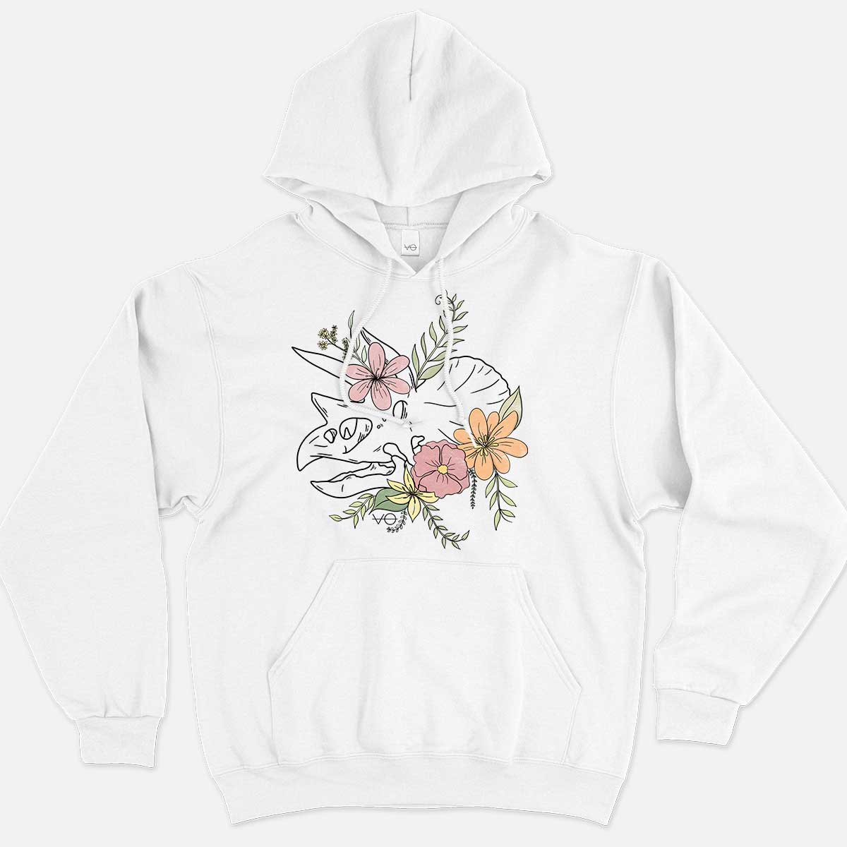 Botanatomy Triceratops Hoodie (Unisex)