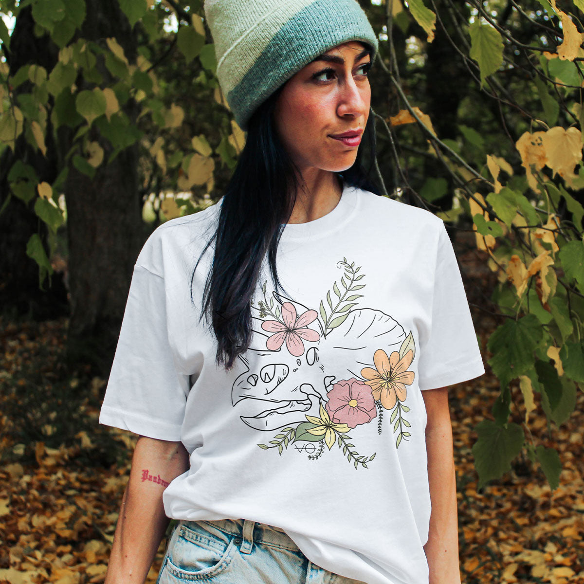 Botanatomy Triceratops T-Shirt (Unisex)