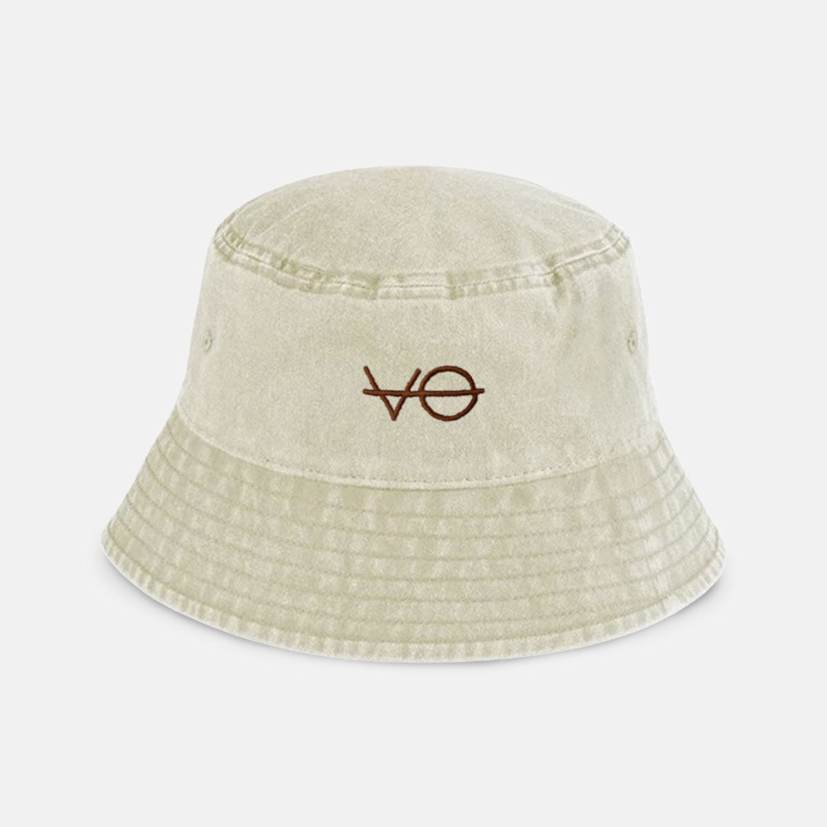 VO Embroidered Bucket Hat