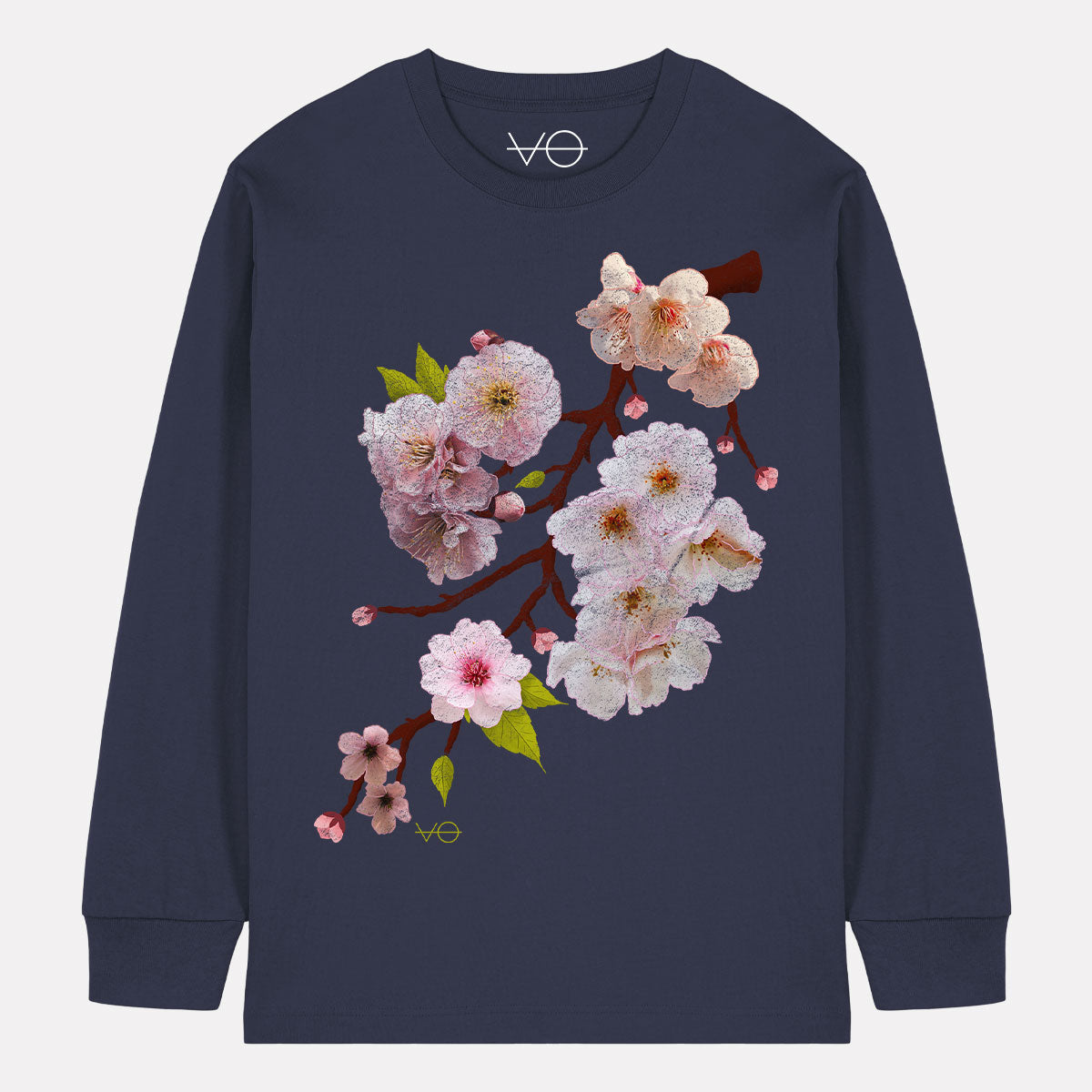 Cherry Blossom Long Sleeve T-Shirt (Unisex)