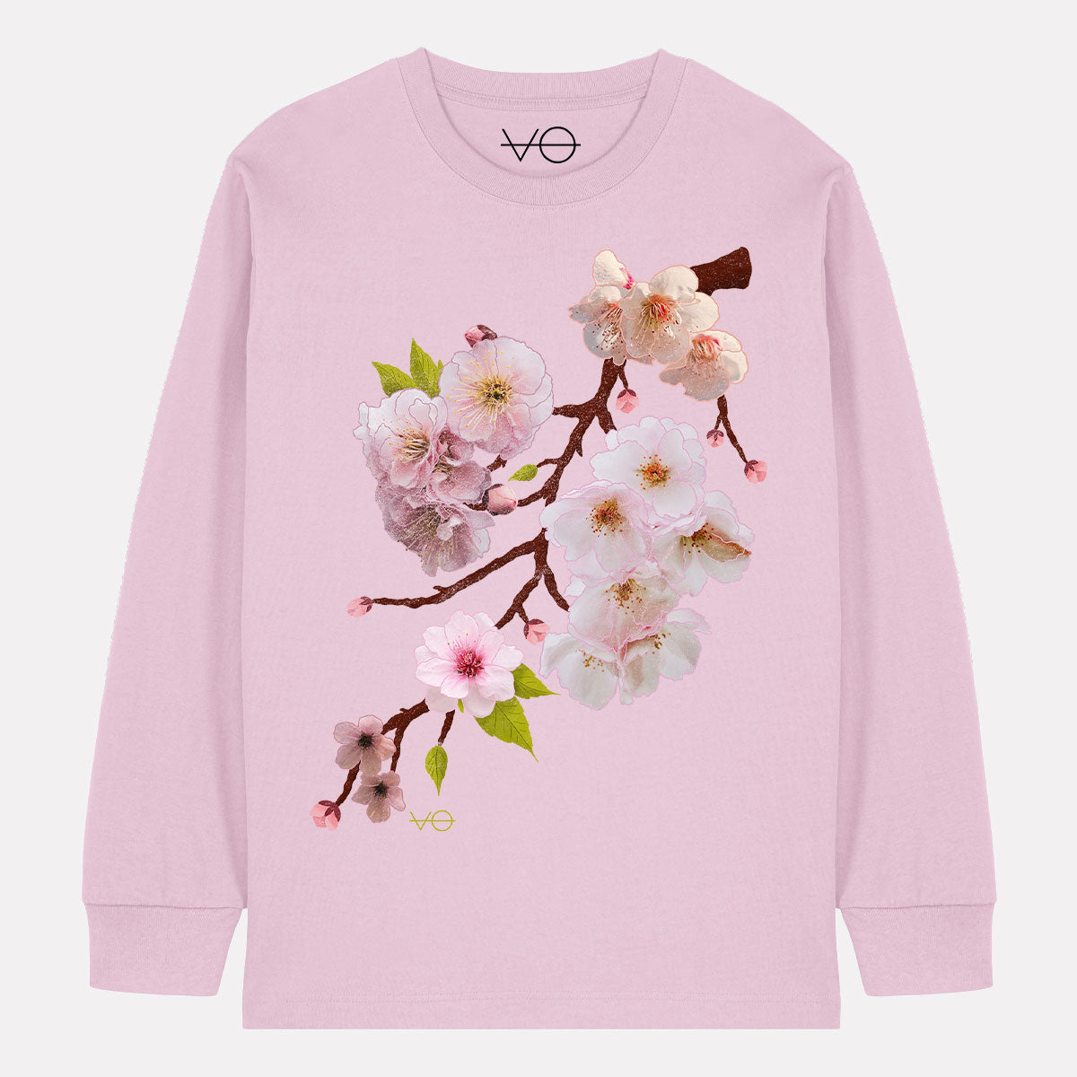 Cherry Blossom Long Sleeve T-Shirt (Unisex)