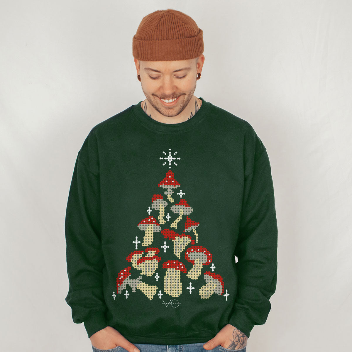 Christmush Tree Christmas Jumper (Unisex)