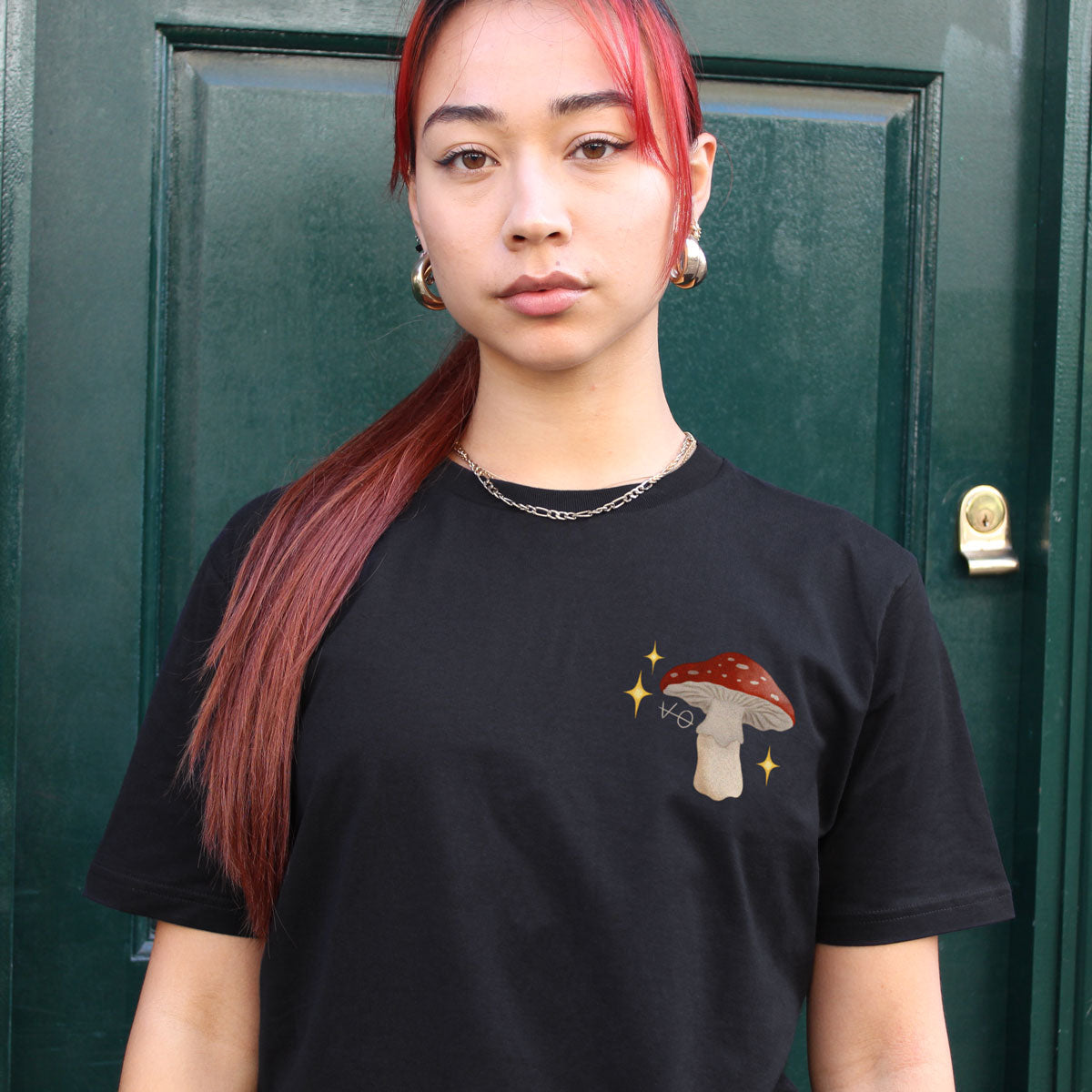 Dark Forest Mushroom T-Shirt (Unisex)