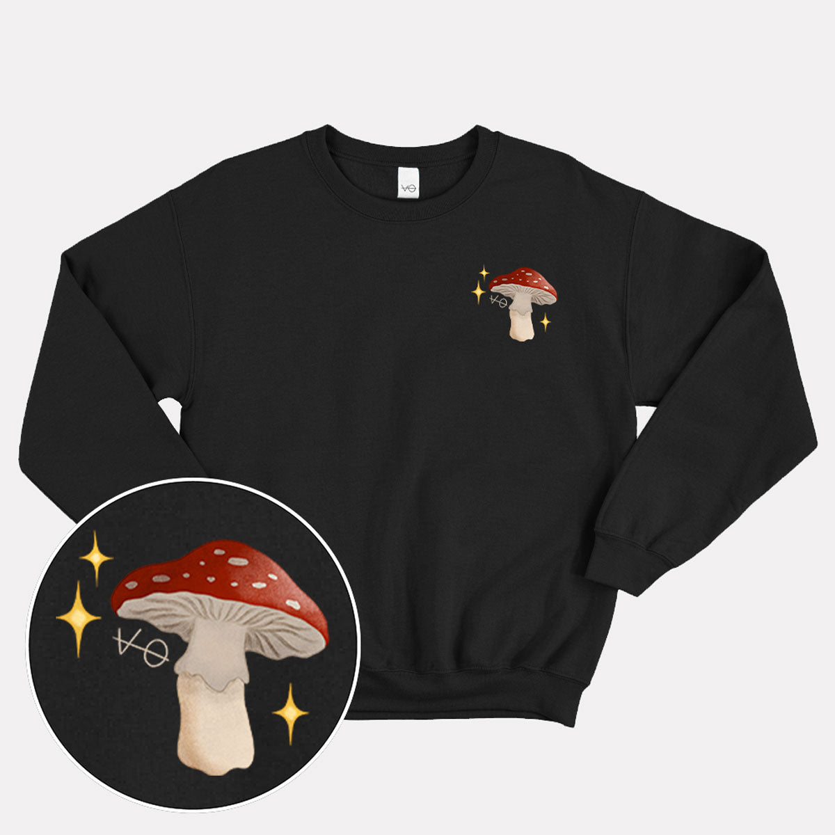 Dark Forest Mushroom Sweatshirt