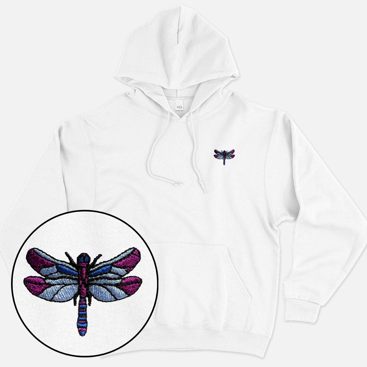 Dragonfly Embroidered Hoodie