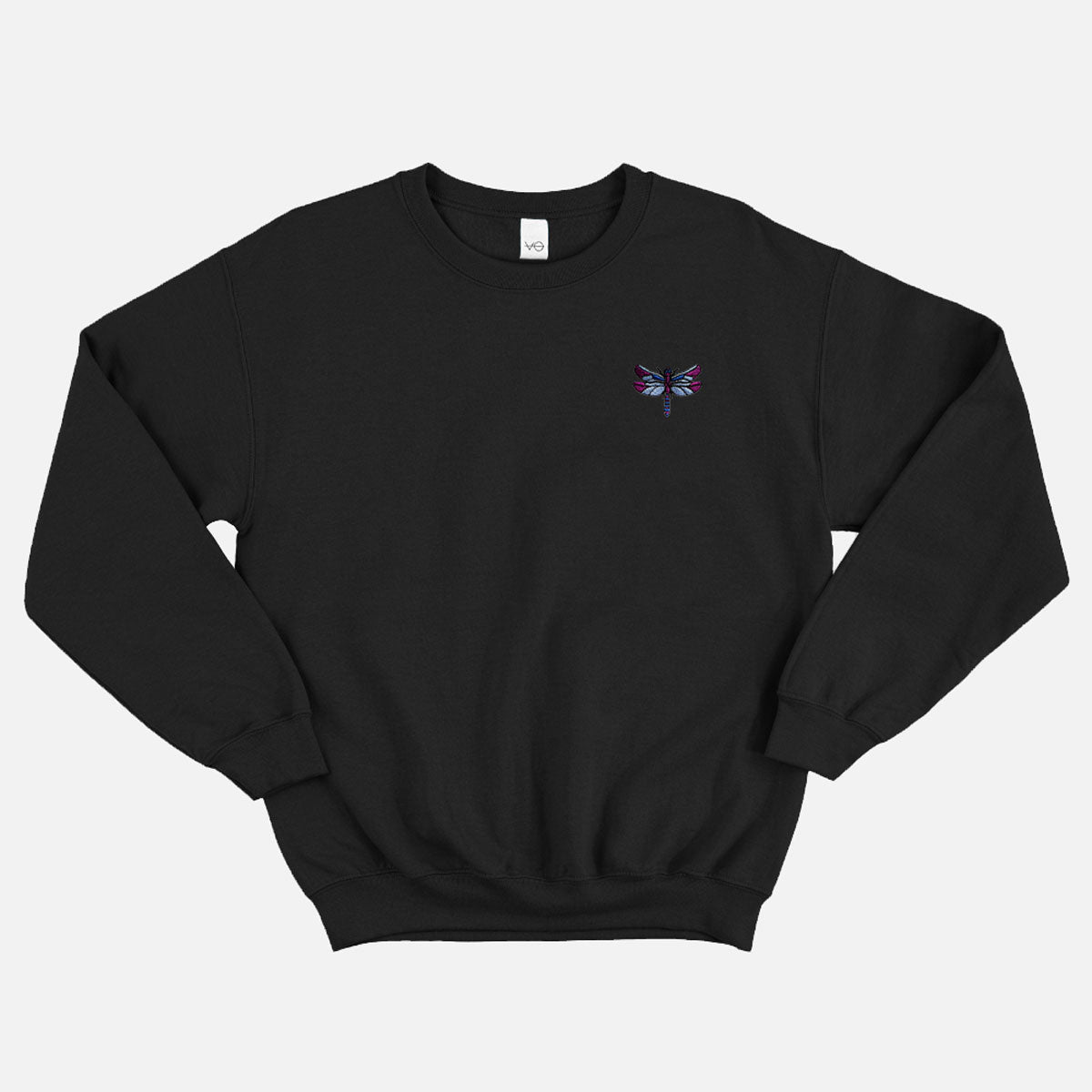 Dragonfly Embroidered Sweatshirt (Unisex)