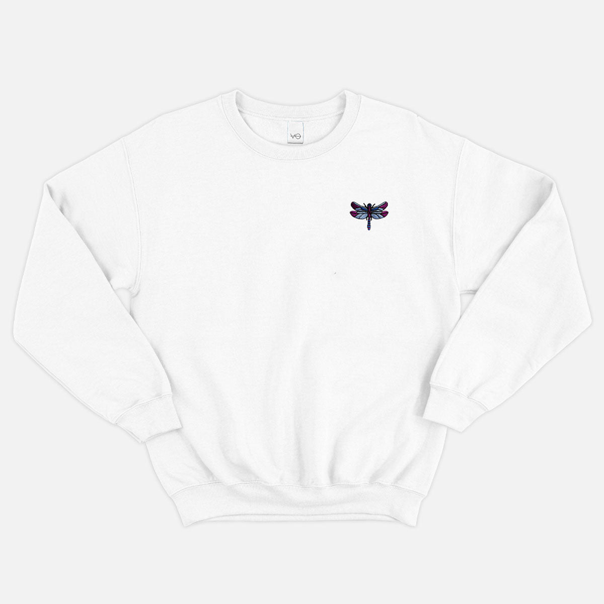 Dragonfly Embroidered Sweatshirt (Unisex)