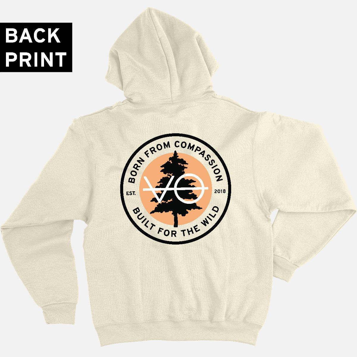 Evergreen Back Print Hoodie (Unisex)