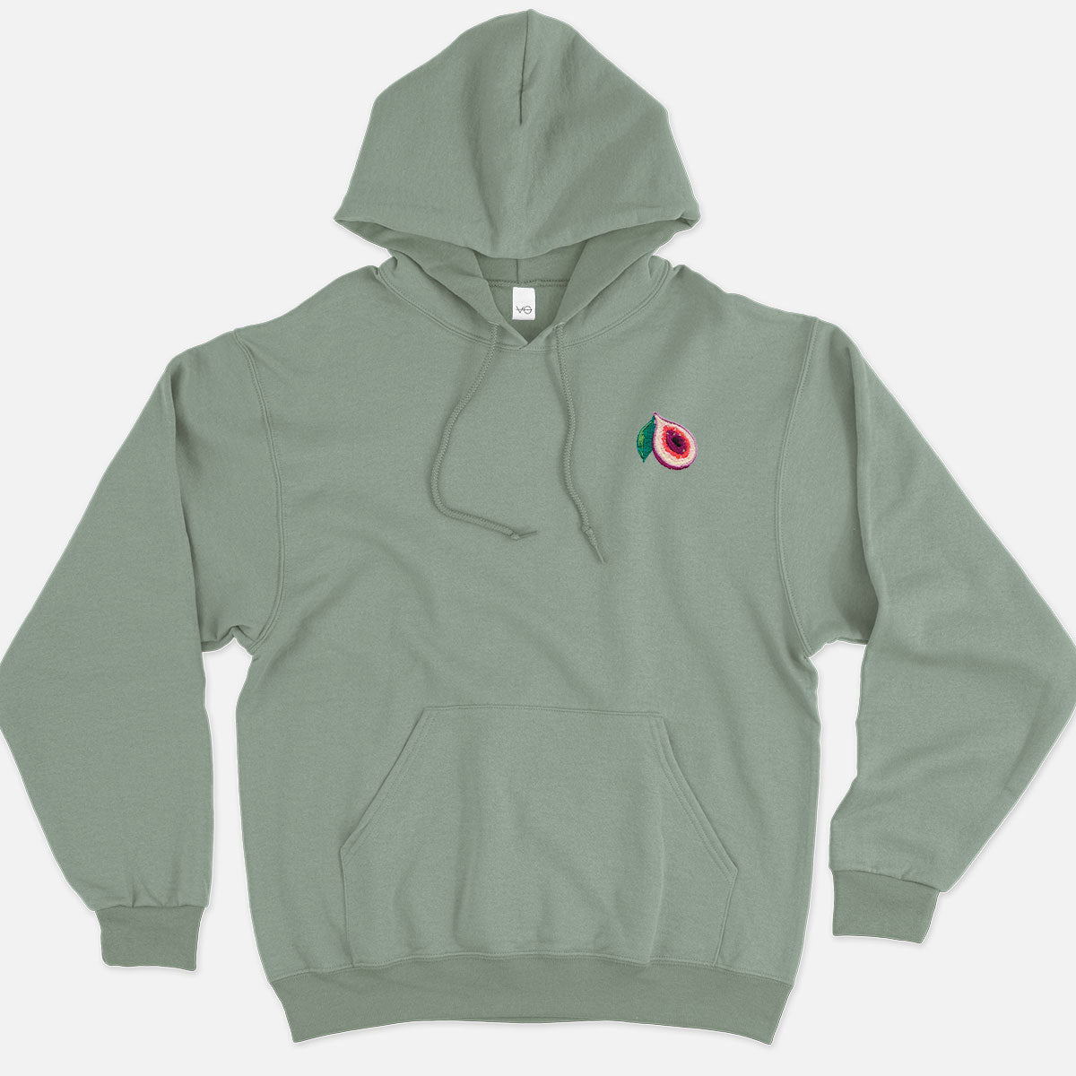 Fig Embroidered Hoodie (Unisex)