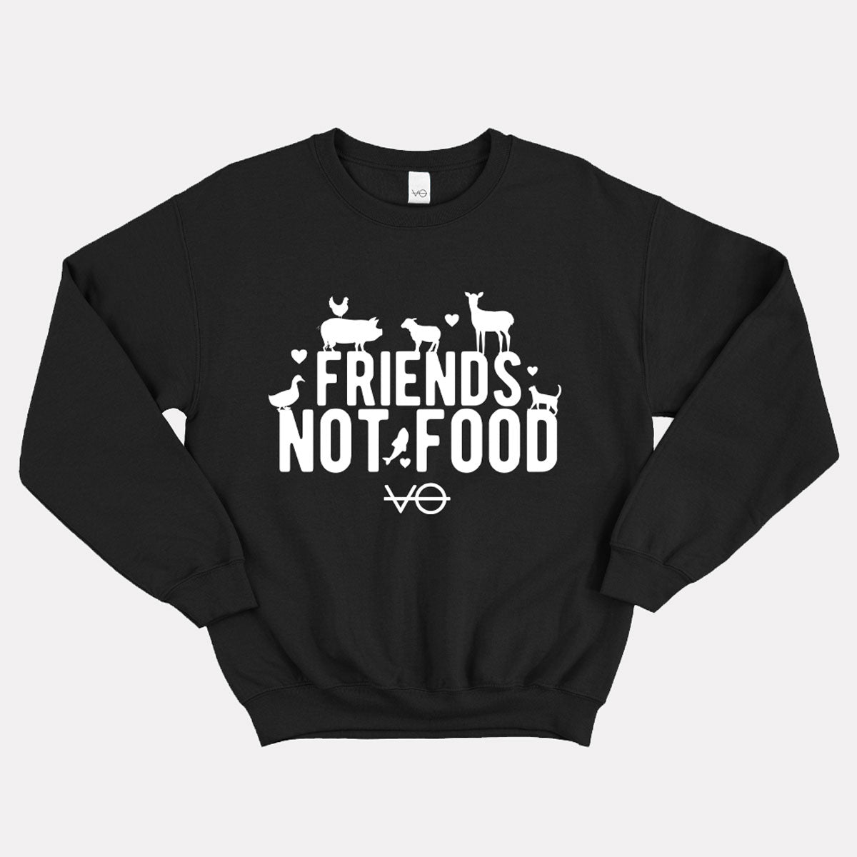 Friends Not Food Sweatshirt