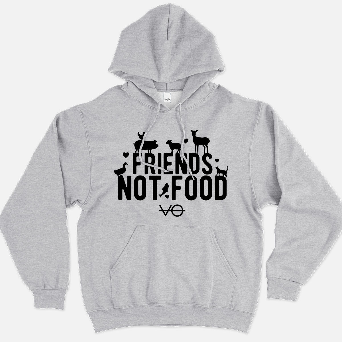 Friends Not Food Hoodie