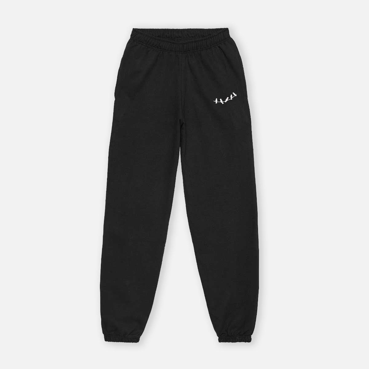 Gathering Embroidered Joggers (Unisex)