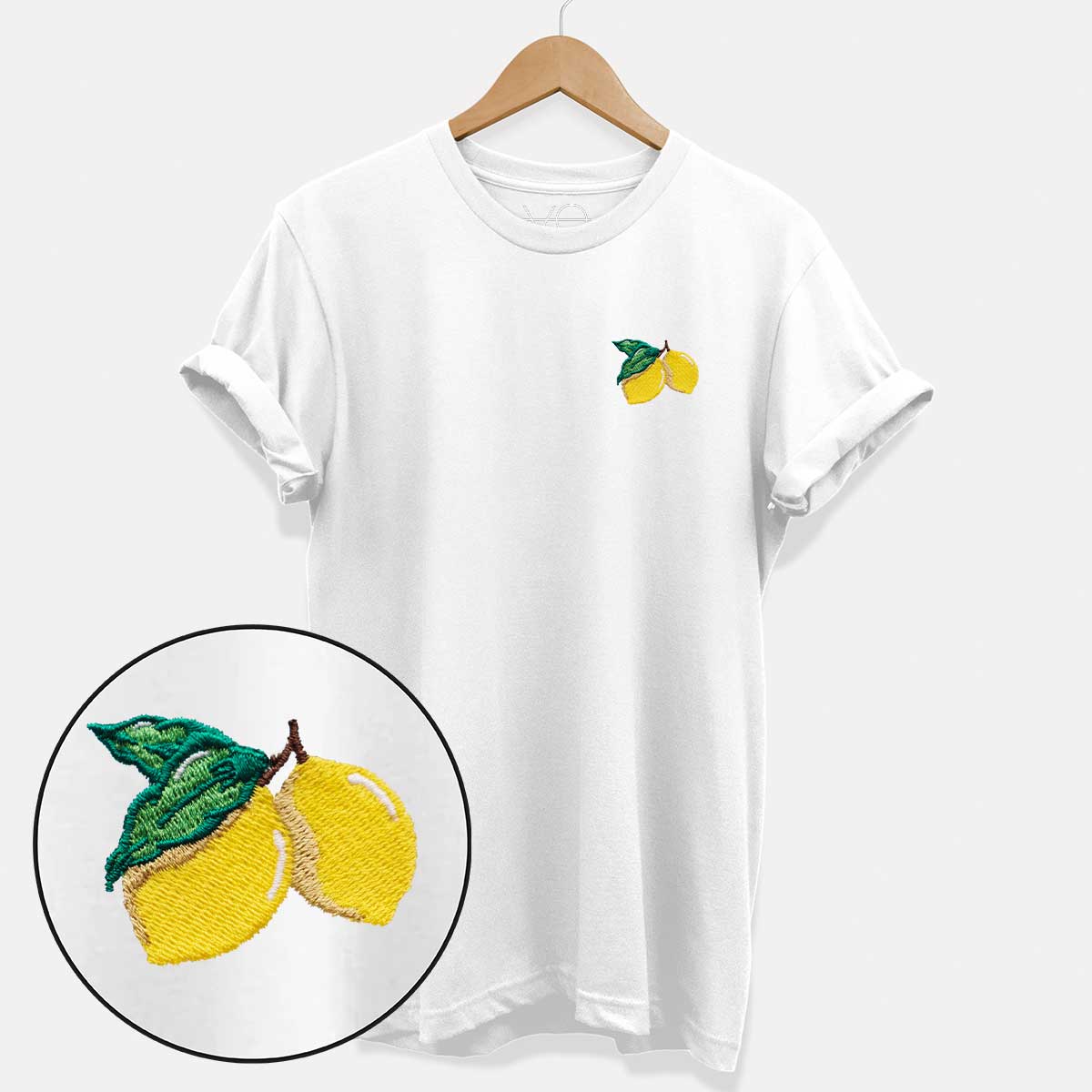 Lemon Embroidered T-Shirt (Unisex)